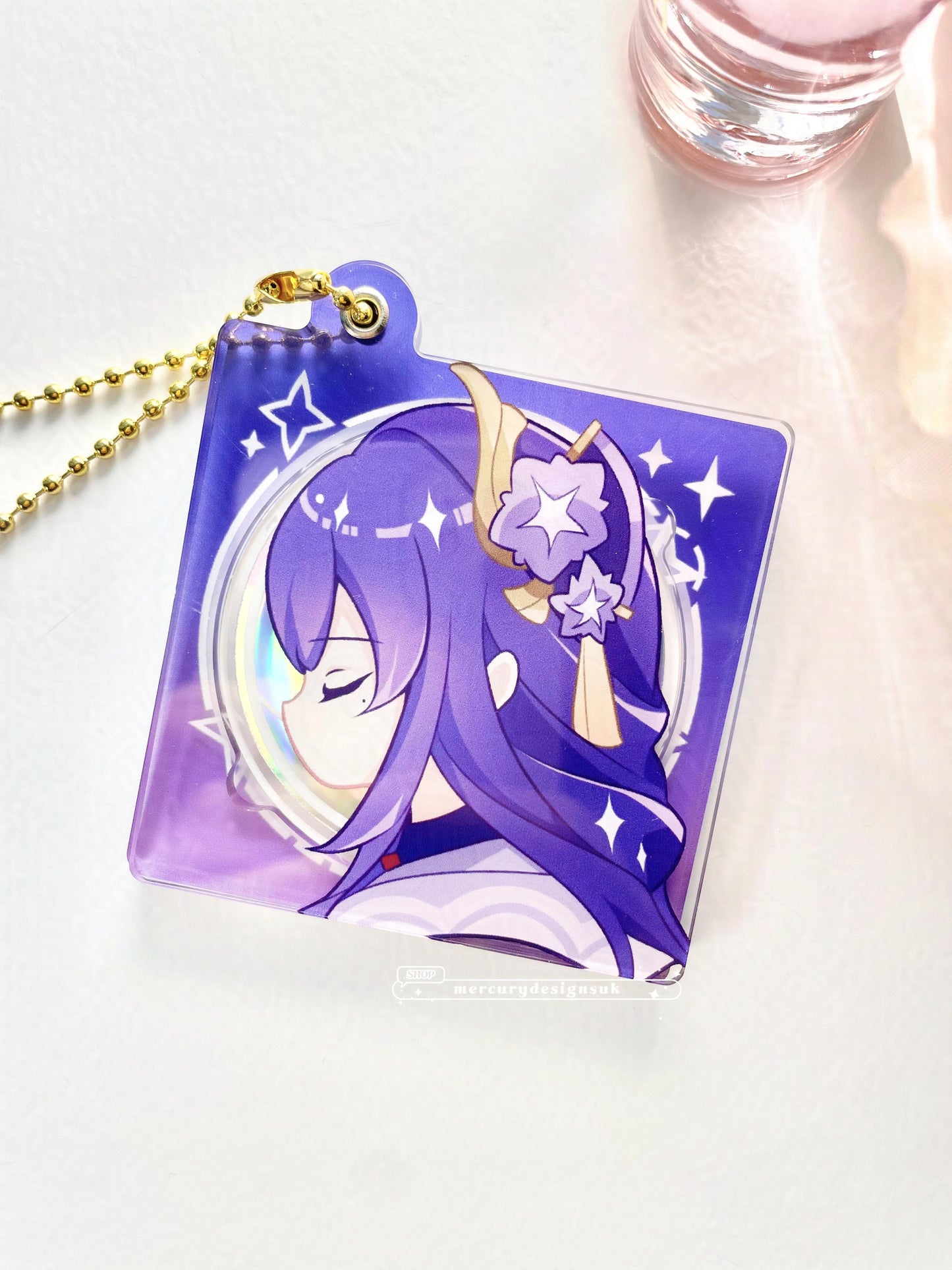 Genshin Impact CD Charm - RAIDEN SHOGUN