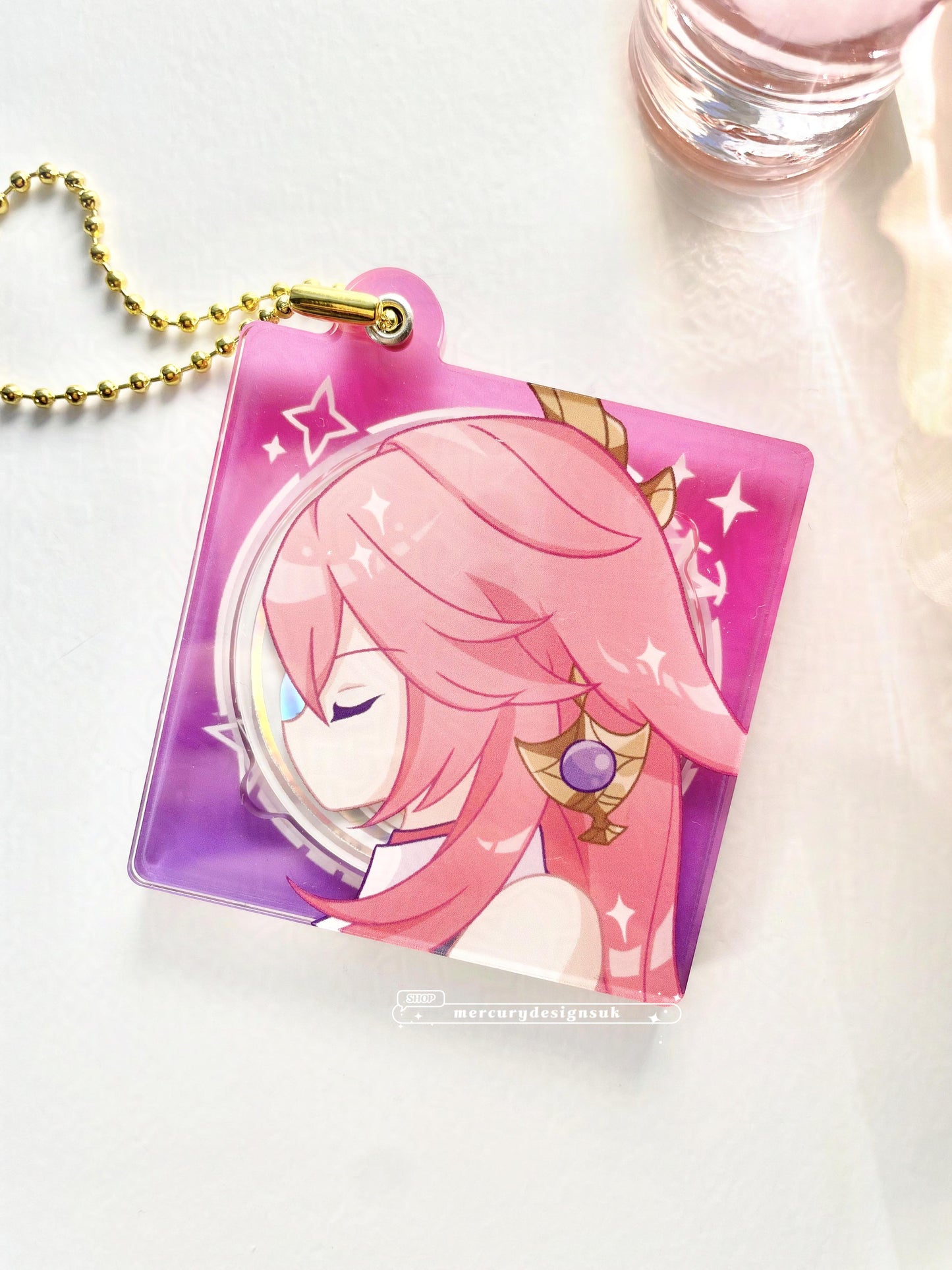 Genshin Impact CD Charm - YAE MIKO