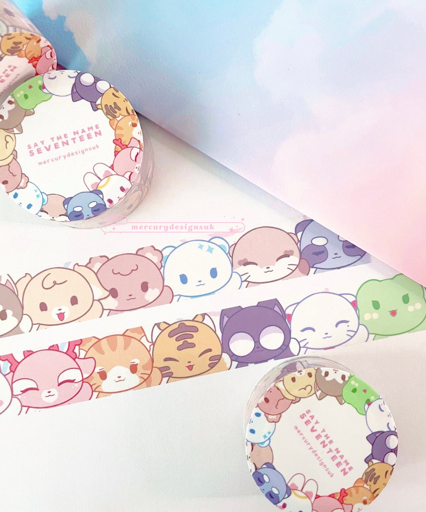 Seventeen "Say The Name" Washi Tape