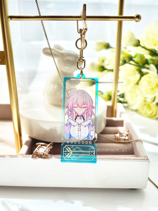 Honkai: Star Rail Keychain - MARCH 7TH