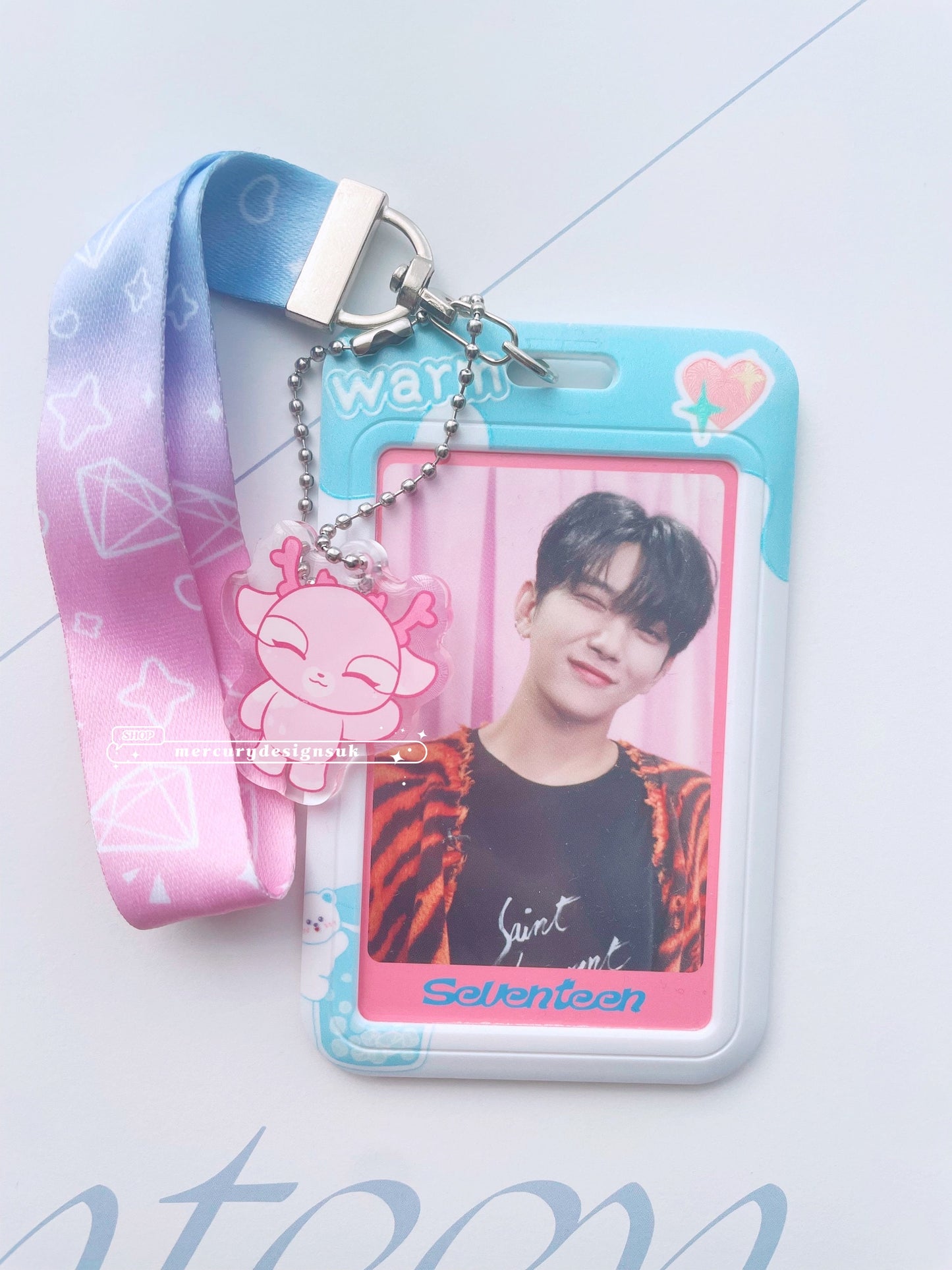 Seventeen Mascot Lanyard Keychains